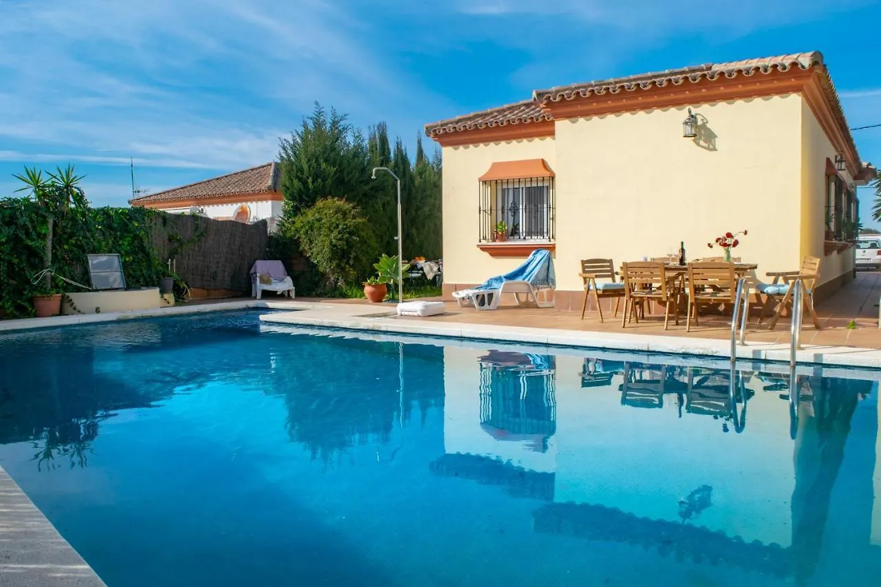 Villa Elissa With 3 Bedrooms Andpool And Views Close To Conil Cadiz 0*,